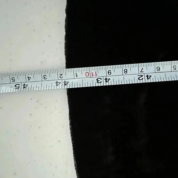 NWT Talbots Festive Black Velvet Sequin Sleeves V-Neck Midi Dress 14P Holidays - Picture 14 of 14